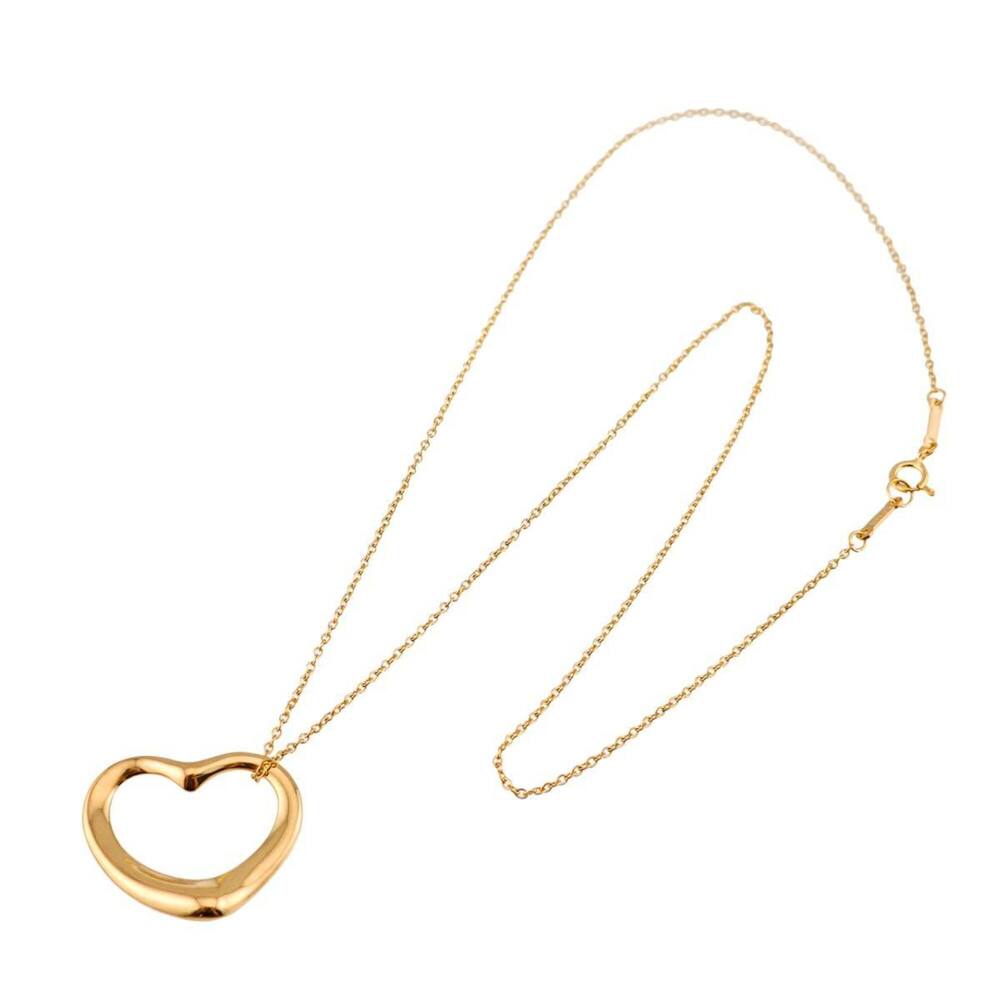 TIFFANY & CO. 18k Gold Heart Necklace